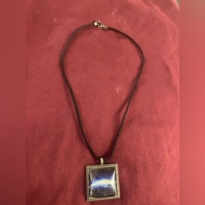 Blue Pendant Necklace